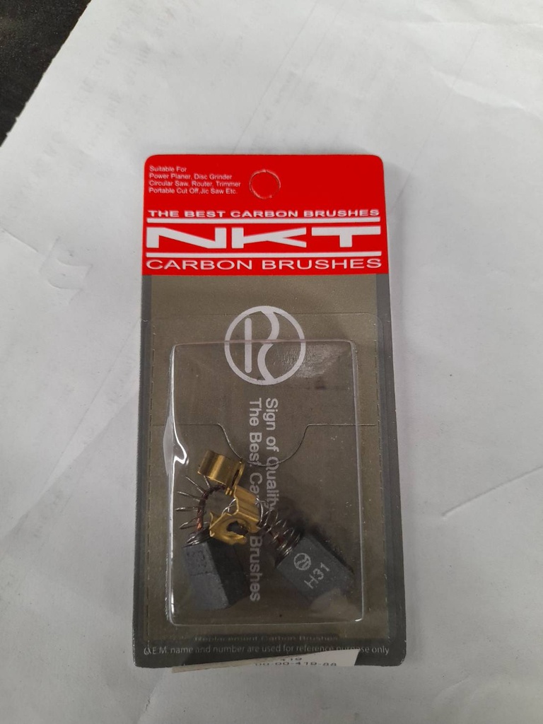 แปรงถ่านNKT รุ่น CB-419 รหัส00-00-419 FOR MAKITA