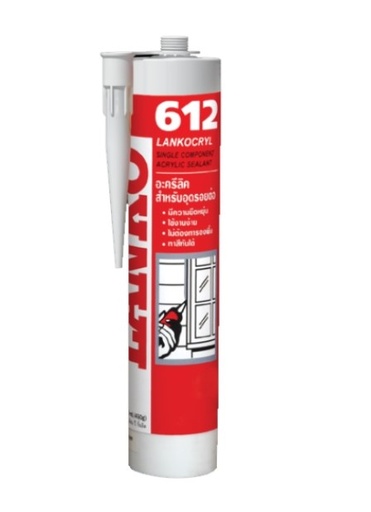 [1001093] อะคริลิก 612 White 300ML LANKO