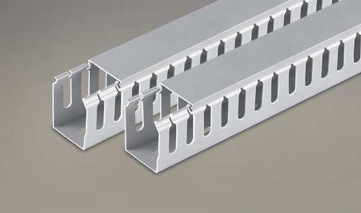 [1002111] NNWD4040 W รางเก็บสายไฟแบบโปร่ง ขนาด 40x40mm. NANO