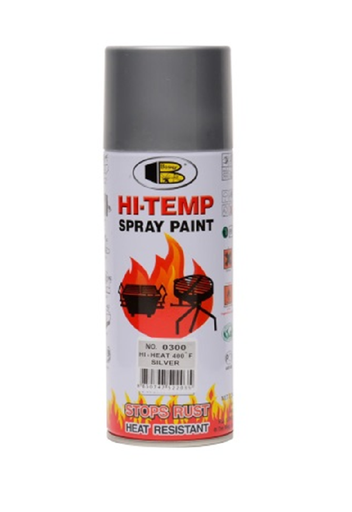 [1002222] สีสเปรย์ทนความร้อน 0300 SILVER BOSNY