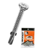 [1003407] สกรูไม้ฝา 10X40 (มีปีก) PROFAST