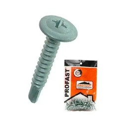 [1003408] สกรูปลายสว่าน(หัวบัทท่อน) 8x1 นิ้ว PROFAST