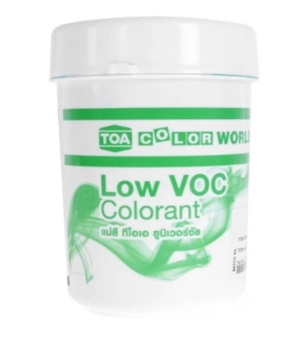 [1003479] แม่สี LOW VOC #06LV 1ลิตร รุ่น TCW CW06LV เหลืองสด TOA