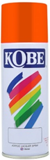 [1004004] สเปรย์สะท้อนแสง # F4 400 ซี.ซี. สีส้มสะท้อนแสง KOBE