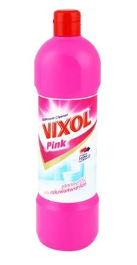 [1004025] -น้ำยาล้างห้องน้ำ 450มล. (ขวด) สีชมพู วิกซอล