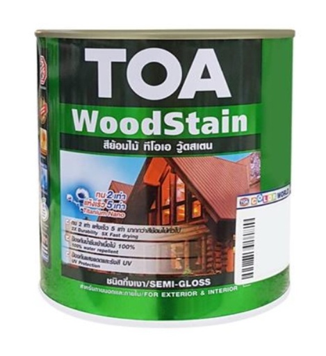 [1004412] สีย้อมไม้ ด้าน 1/4กล. เบส D TOA