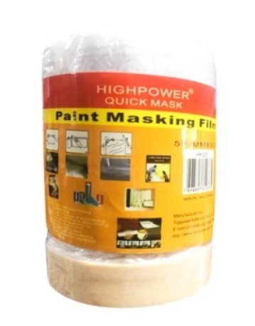 [1004733] พลาสติกกันเลอะพร้อมเทปกาว550มมX33ม CITY+