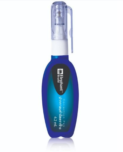 [1004792] ปากกาลบคำผิด 4.2มล. ช้าง