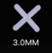 [1005330] ตัวจัดร่องยาแนว 3mm 8119 200ตัว FIXTON+