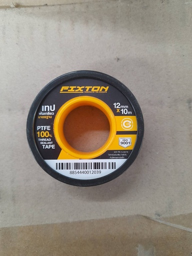 [1005368] เทปพันเกลียว 12mm x 10m ทั่วไป FIXTON+
