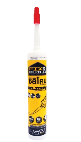 [1005909] ซิลิโคน S18 สีขาว FIX&BUILD+