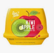 [1006024] เจลปรับอากาศ สเตย์เฟรช แอร์ เฟรชเชนเนอร์ เจล 180 กรัม กลิ่น กีวี แอปเปิ้ล King's Stella