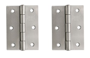 [1006519] บานพับประตู สแตนเลส 3" NO.444030 SS ISON (แพค 2 ชิ้น)