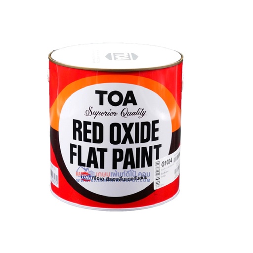 [1006579] สีรองพื้นกันสนิม #G1024  แดงออกไซด์ 1 ก.ล. TOA