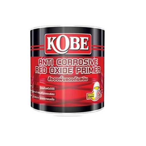 [1006584] สีรองพื้นกันสนิม #K101  แดง 5 ก.ล. KOBE