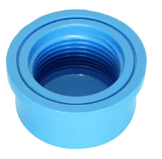 [1006634] ฝาครอบPVCหนาเกลียวใน4"