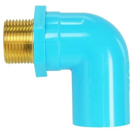 [1006641] ข้องอPVCเกลียวนอกทองเหลือง1" มอก.