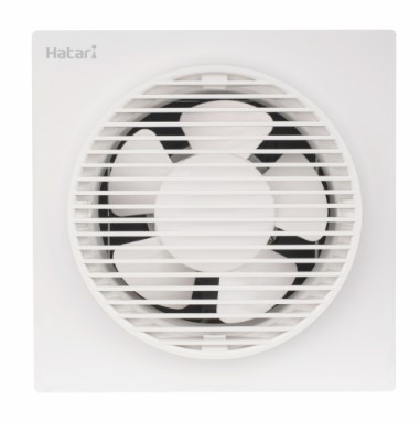 [1006781] พัดลมระบายอากาศติดผนัง 6"  VW15M1(G) แบบติดผนัง มีหน้ากาก HATARI