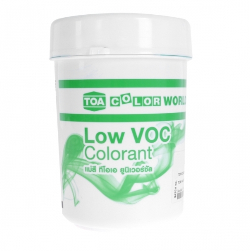 [1006782] แม่สี LOW VOC #01LV  รุ่น TCW CW01LV ดำ TOA (ml)