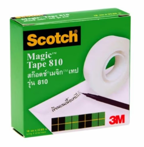 [1006950] เทปขุ่น เขียนทับได้  รุ่น 810 สก๊อตช์ 3M