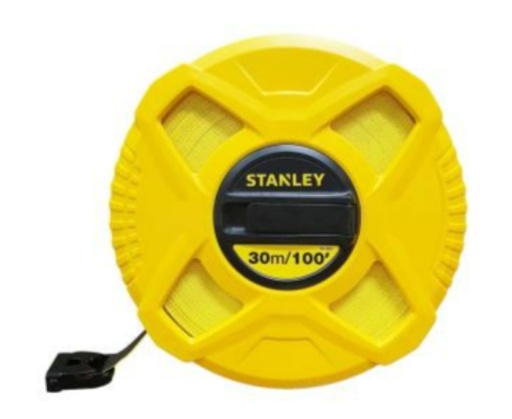 [1007368] เทปวัดสายไฟเบอร์กลาส 30ม.รุ่น STHT34262-8 STANLEY