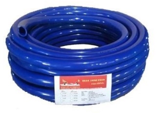 [1007448] สายยางมัน 5/8" x 10M. สีฟ้า พญานาค