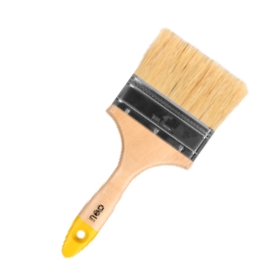 [1007487] แปรงทาสีด้ามไม้ 4" EDL509124 DELI+