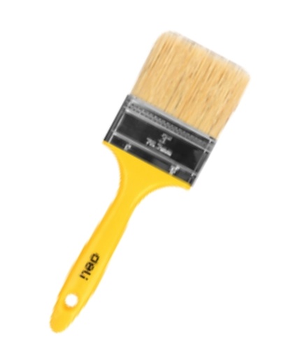 [1007603] แปรงทาสีด้ามพลาสติก 3" EDL509113 DELI+