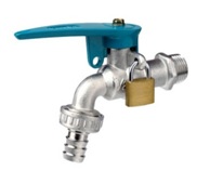 [1000101] ก๊อกบอลสนามล็อคกุญแจ 1/2" SANWA