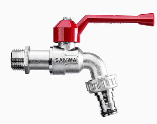 [1000106] ก๊อกบอลสนาม 1/2" SANWA