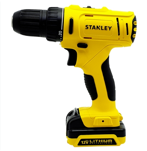 [1000299] สว่านไร้สาย 12v SCD121S2K-B1 STANLEY
