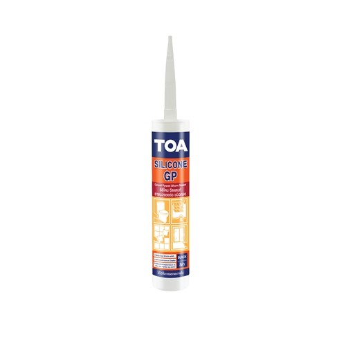 [1007756] ซิลิโคนซีลแลนท์ (ชนิดกรด) 280 มล.สีขาว TOA