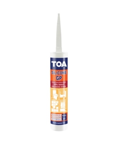 [1007758] ซิลิโคนซีลแลนท์ (ชนิดกรด) 280 มล.สีใส TOA
