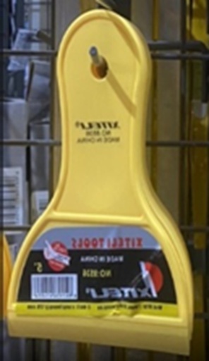 [1008147] เกียงโป๊วสี พลาสติกหน้าปาดบาง 5" 5801-3 XITELI