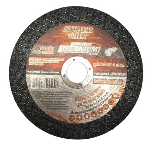 [1008214] ใบตัดเหล็กบาง 1.0มม. 4" TITANIUM