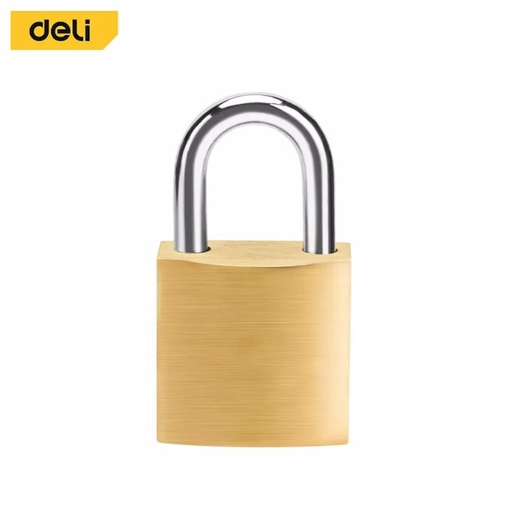 [1008362] กุญแจทองเหลือง 20mm EDL508907 DELI+