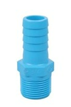 [1008412] แป๊บลดพีวีซี(หางปลา)เกลียวนอก หนา 1/2"สีฟ้า