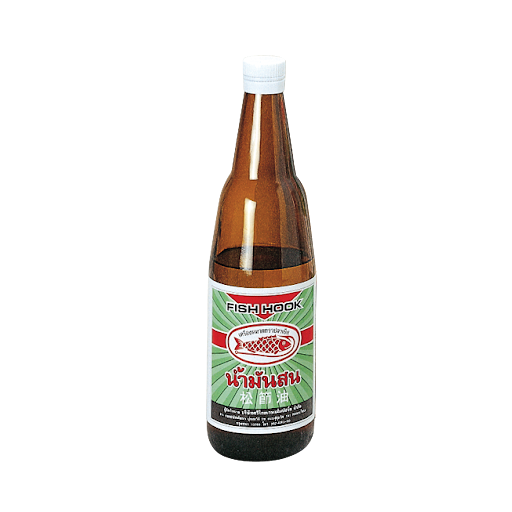 [1008498] น้ำมันสน 0.450L ปลาเบ็ด