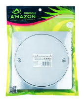 [1009852] ฝาส้วมสแตนเลส ขนาด 8" FS-602 AMAZON