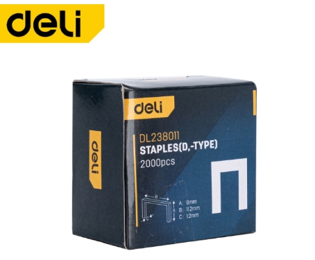 [1000638] ลูกแม็กซ์ 10x2x1.2mm EDL238010 DELI+ (2000pcs)