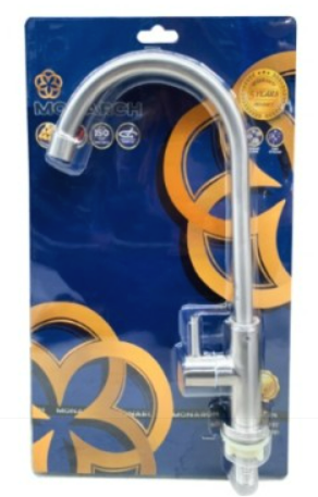 [1001895] ก๊อกซิงค์พื้น Quartz SS501/9 MONARCH+