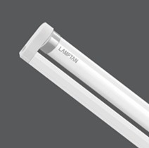 [1002748] ชุดราง T8 LED SETRONIC GLOSS V.2 9W แสง DAYLIGHT 6500K LAMPTAN