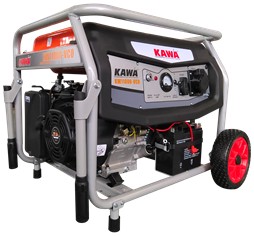 [1003308] เครื่องปั่นไฟเบนซิน ขนาด 8.0/8.5KW กำลัง 17HP รุ่น KW11000-VCO KAWA