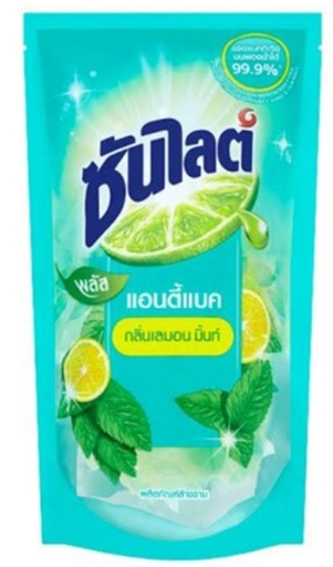 [1004079] น้ำยาล้างจานแอนตีแบค ยับยั้งเชื้อโรค 300ml.//280ml. ซันไลต์