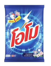 [1004083] ผงซักฟอก ซักมือ 2400 กรัม สูตรมาตรฐาน โอโม