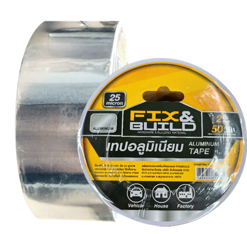 [1004230] เทปอลูมิเนียม 2"x9M FIX&BUILD+