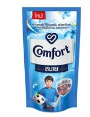 [1004504] น้ำยาปรับผ้านุ่มมาตรฐาน580ml สีฟ้า COMFORT