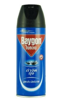 [1004946] ไบกอน ฟ้า กำจัดยุง หัวฉีดคู่ 300มล.