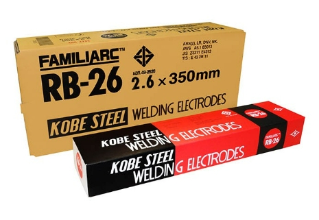 [1005542] ลวดเชื่อมไฟฟ้า 2.6มม. (แพค2Kg.) RB26 KOBE