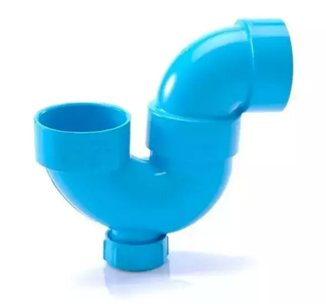 [1006661] พีแทรฟ มีช่องระบาย (P-TRAP) 1 1/2" งานฉีด (10/ก.)